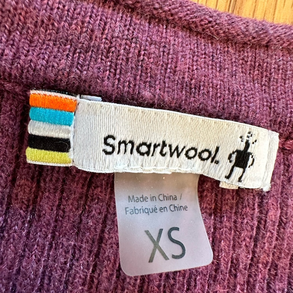 Smartwool | Colorblock Rib Sweater | XS - Picture 6 of 12